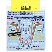 TABU-20068 [1/20 FW16 フルスポンサーデカール 金メッキ仕様]