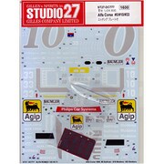 ST27-DC777 [1/24 アルファロメオ 155 V6 TI DTM1994 アルファコルセ #0/#10/#33 デカール]