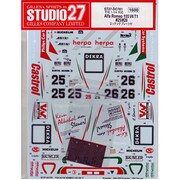 ST27-DC781 [1/24 AlfaRomeo 155 V6T1 DTM 1994 #25/#26 デカール]