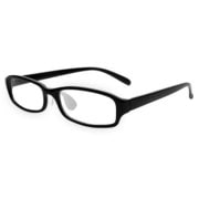 ブルーライトカットをするパソコン用老眼鏡 PC リーディンググラス グロスブラック2.5