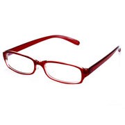 ブルーライトカットをするパソコン用老眼鏡 PC リーディンググラス クリアレッド2.5