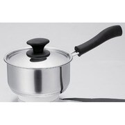 ヒーリング ステンレス製片手ナベ16cm 18-8 HIH-16K
