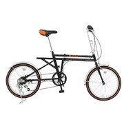 2WAYアウトドアバイク ブラック×オレンジ OB1-120