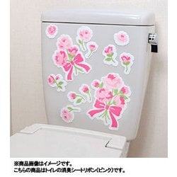 トイレ消臭シートリボン ピンク KD-62