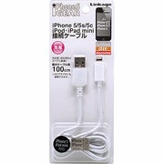 Lightning用USB充電ケーブル1.0mホワイト LIL-1.0MUCW