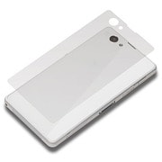 PG-SO02F11AG [Xperia Z1 f用 背面保護フィルム 背面保護＋バブルブロック（マット）]