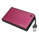 CMB25U3RD6G [MOBILE BOX USB3.0接続 SATA6G 2.5インチHDD/SSDケース マゼンタ＆ブラック]