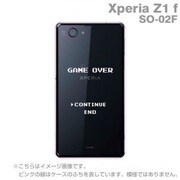 XperiaZ1f Xplusケース GAME OVER