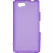SW-SO02FSL/CPP [Xperia Z1f(SO-02F)専用サラサラシリコンケース パープル]