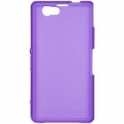 SW-SO02FTP/PP [Xperia Z1f(SO-02F)専用ソフトケース パープル]