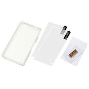 RT-SO02FC1/W [Xperia Z1 f SO-02F シルキータッチ・シリコンジャケット ホワイト]