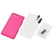 RT-SO02FC1/RP [Xperia Z1 f SO-02F シルキータッチシリコンジャケット ローズピンク]