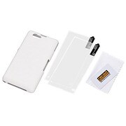 RT-SO02FC2/W [Xperia Z1 f SO-02F スリップガード・シリコンジャケット ホワイト]