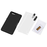 RT-SO02FC2/B [Xperia Z1 f SO-02F スリップガード・シリコンジャケット ブラック]