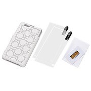 RT-SO02FC14/W [Xperia Z1 f SO-02Fフラワージュエリーシリコンジャケット ホワイト]