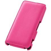 RT-SO02FLC1/P [Xperia Z1 f SO-02F用 フラップタイプ・レザー(合皮) ピンク]