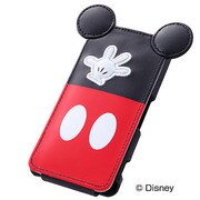 RT-DSO02FB/MK [Xperia Z1 f SO-02F用 ディズニー・ダイカット・レザー(合皮) ミッキー]