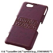 RT-SWSO02FB/SL [Xperia Z1 f SO-02F用 STAR WARS(スター・ウォーズ)・ポップアップ・レザー(合皮) ロゴ]