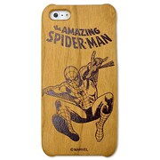 iPhone 5s/5 スパイダーマン ウェブ [Woodケース]