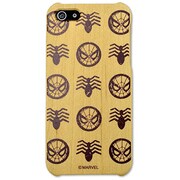 iPhone 5s/5 スパイダーマン 総柄 [Woodケース]