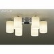 蛍光灯シャンデリア 15W形(E17)×6灯 電球型蛍光灯（A形） 電球色 DCH-35261E