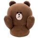 LINE FRIENDS メガネスタンド ブラウン