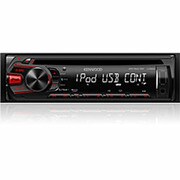 U393R [MP3/WMA/WAV対応 CD/USBレシーバー レッドイルミ]