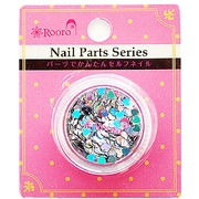 Nail Parts Series ホログラム ハート オーロラシルバー ROT-32-6