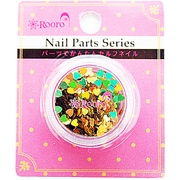 Nail Parts Series ホログラム ハート オーロラゴールド ROT-32-7
