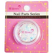 Nail Parts Series 乱切りホログラム ホワイト ROT-36-1