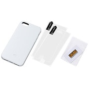 RT-P5SC12/W [iiPhone SE/5s/5用 ラグジュアリー・ソフトジャケット マット パール]
