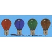 白熱電球 クリプトンランプ E17口金 110V 25W形(22W) 35mm径 耐熱透明カラー ブルー KRS35E17110V22WBT