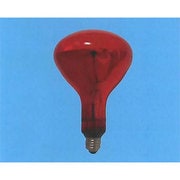 白熱電球 赤外線医療用ランプ E26口金 105V 200W形 110mm径 セレン赤 R110E26100110V200W