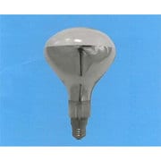 白熱電球 赤外線乾燥用ランプ E26口金 105V 370W形 127mm径 クリア R127E26100110V375W