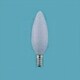 白熱電球 シャンデリアランプ E17口金 110V 40W 32mm径 ホワイト C32E17110V40WW