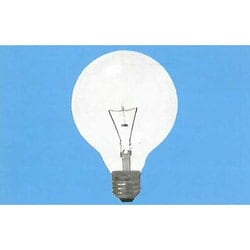 白熱電球 ボールランプ E26口金 110V 10W形 60mm径 クリア GC110V10W60