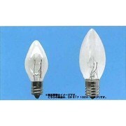白熱電球 点滅球 E17口金 110V 10W形 30mm径 ピンク C9TPBL110V10W