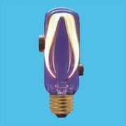 バイブラランプ バイブラT38 E26口金 100V 20W 38mm径 ブルー T38E26100V20WB