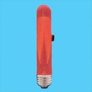 スペースファイヤー E26口金 100V 7W 26mm径 レッド T26E26100V7WR