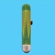 スペースファイヤー E26口金 100V 7W 26mm径 グリーン T26E26100V7WG