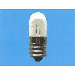 白熱電球 パイロットランプ E12口金 110V 5W形 13mm径 クリア T13E12110V5WC