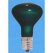 白熱電球 耐熱着色カラー E17口金 110V 30W形 45mm径 耐熱グリーン R45E17110V30WG