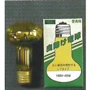 白熱電球 防虫電球 E26口金 110V 40W形 62mm径 被膜無し 屋内用 R62E26110V40Wムシヨケ