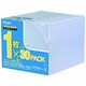 CD/DVD/Blu-ray用プラケース スリム 30枚 CD-084-30