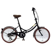 折りたたみ自転車 ノーパンクタイヤ 20型 外装6段変速 グリーン FDN-CC206B-SP GR
