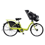 電動アシスト自転車 ギュット・DX 3人乗り対応 前22/後26型 内装3段変速 ピスタチオ BE-ENMD636G