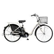 電動アシスト自転車 ギュット・プラス 3人乗り対応 26型 内装3段変速 オフホワイト BE-ENMP636F2