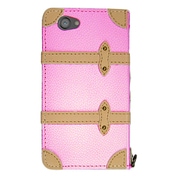 DCS-XZ1FTR-PK [Xperia Z1f (SO-02F)専用　トローリーケース Trolley Case for Xperia Z1f (SO-02f) (ピンク)]