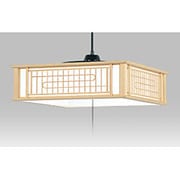 LEDペンダント 高級和風木枠シリーズ 12畳用 昼光色 LEP-CA1205BJ