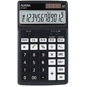 カラー中型電卓12桁 ブラック DT125TX-K